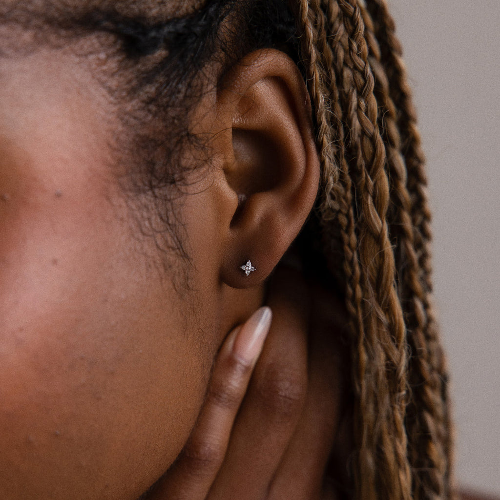Hera Flower Studs