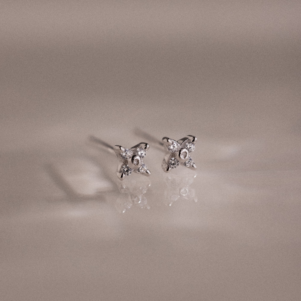 Hera Flower Studs