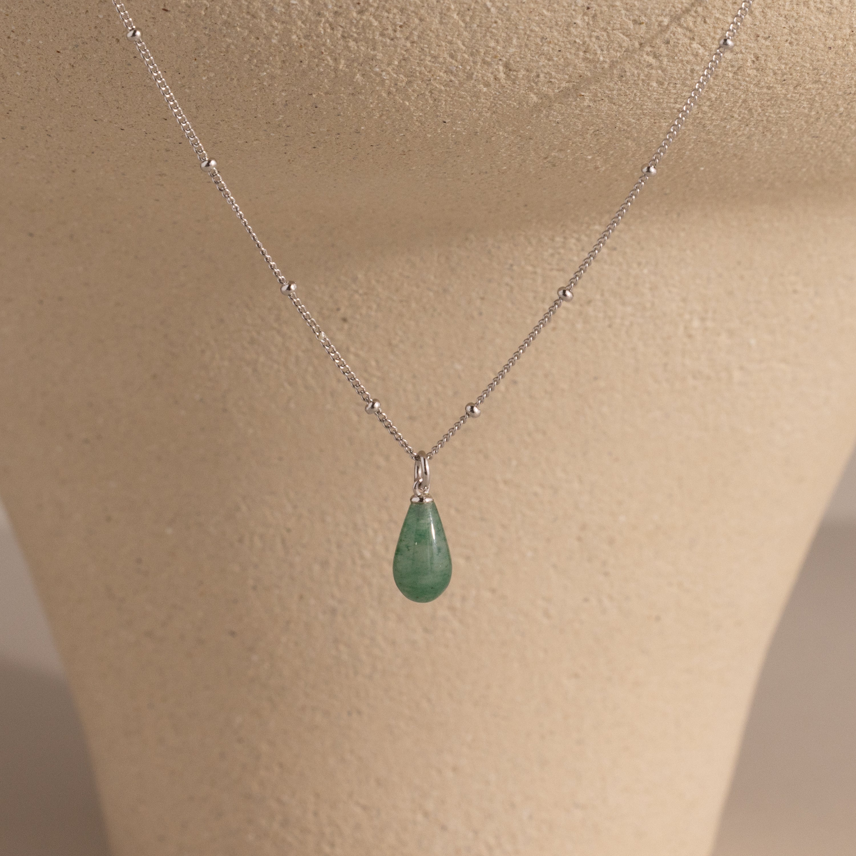 Jade Drop Necklace