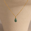 Jade Drop Necklace