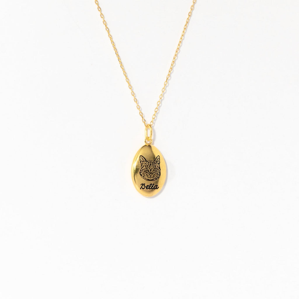 Oval Pet Necklace