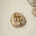 Hazel Pearl Hoops
