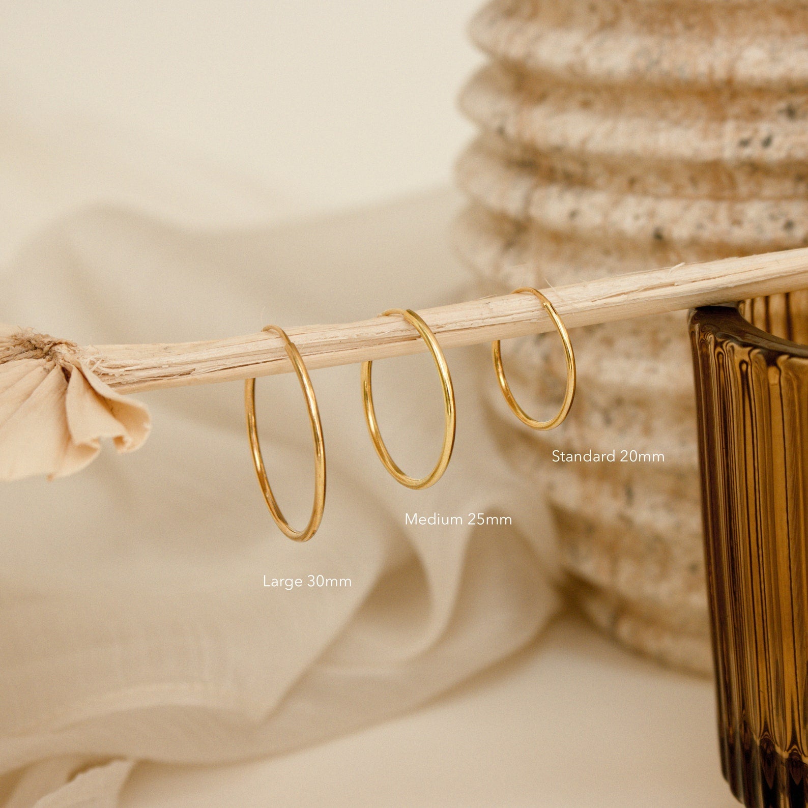 Large Thin Hoops