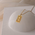 Tarot Necklace in Box Chain