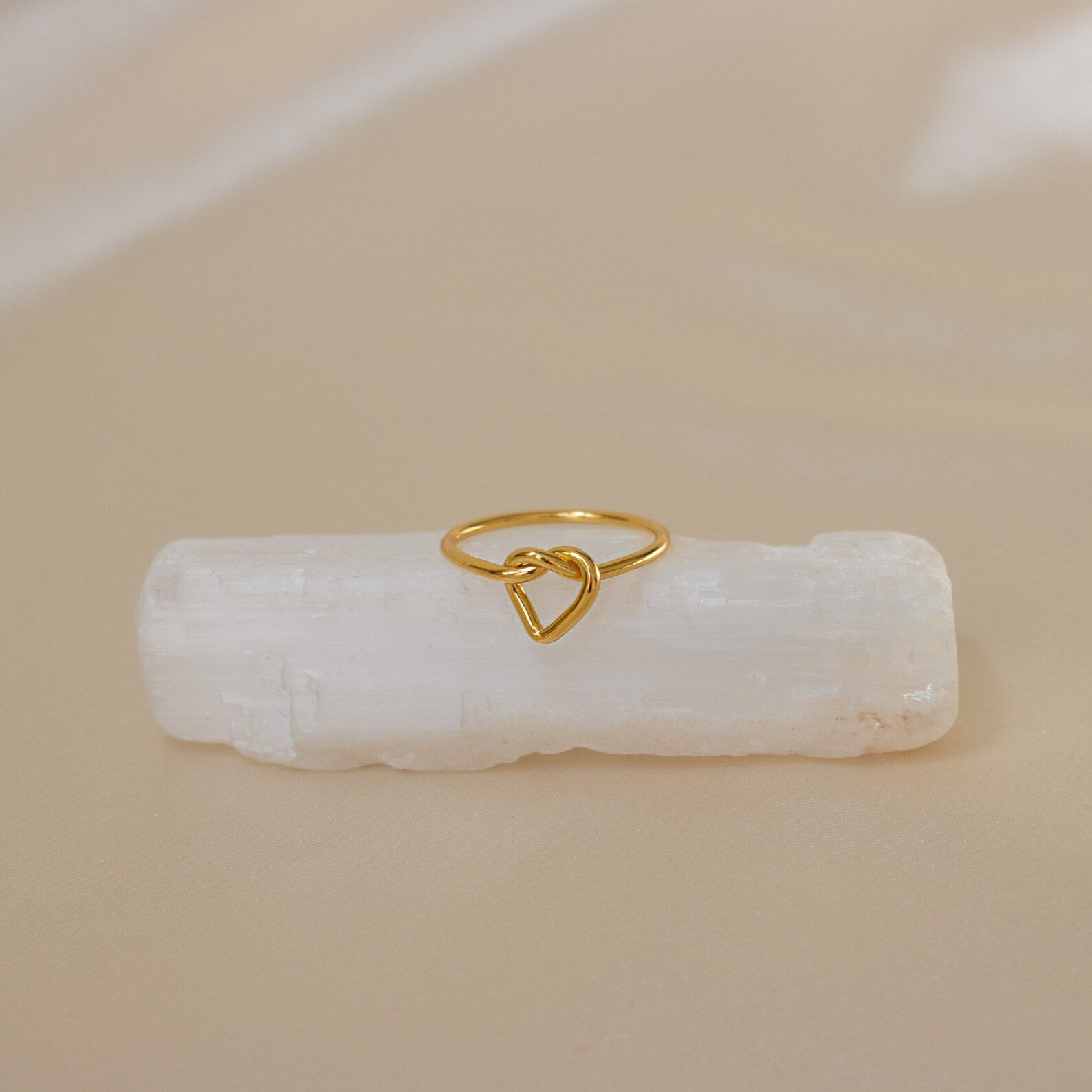 Love Heart Knot Ring