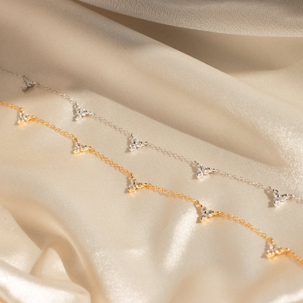 Hana Diamond Station Necklace