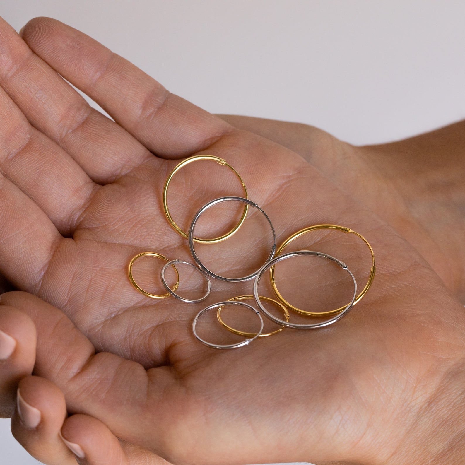 Thin Hoops Set