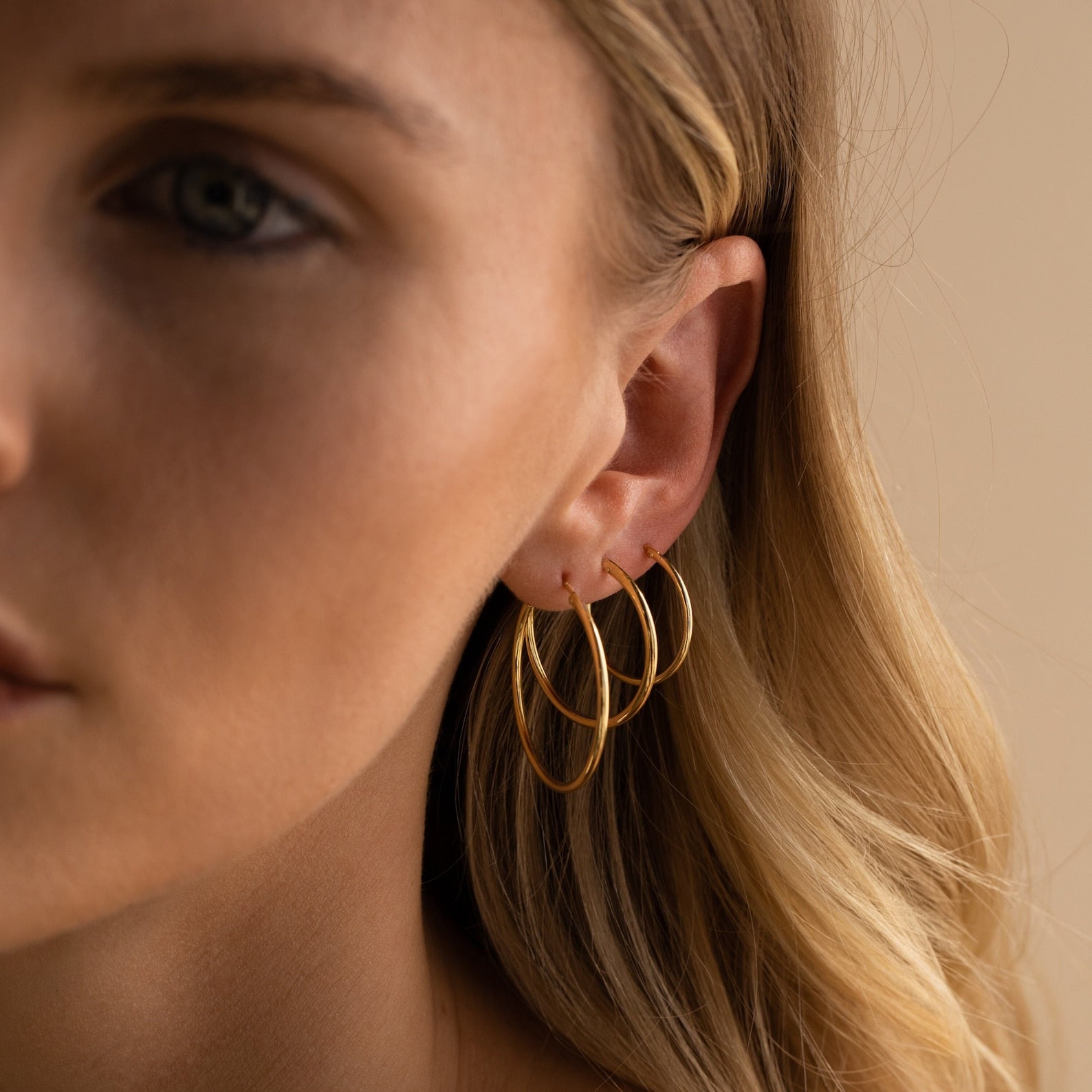 Thin Hoops Set