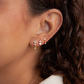 Triple Diamond Studs Set