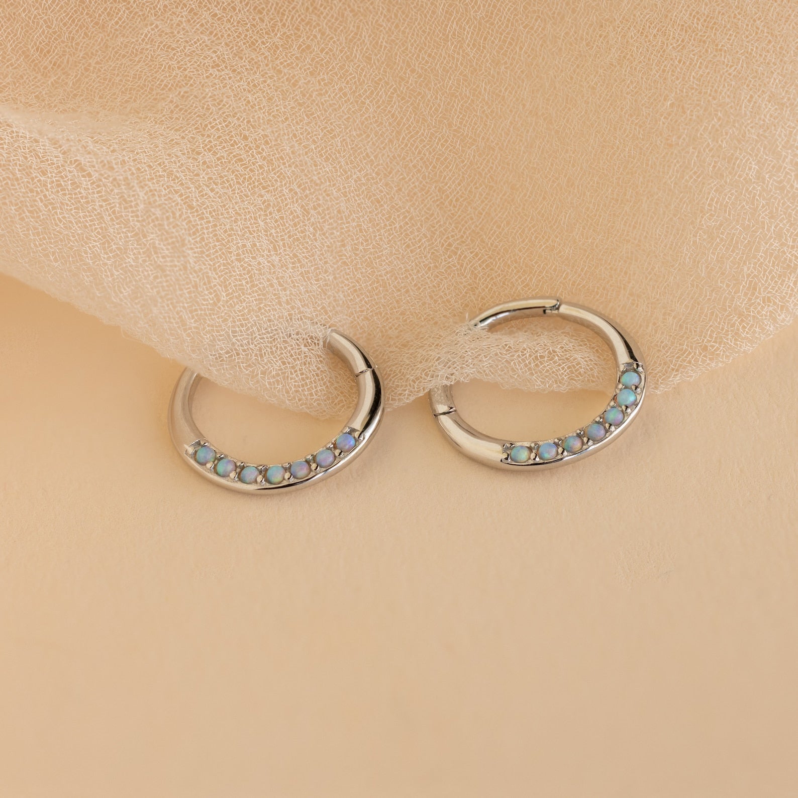 Opal Cartilage Huggies