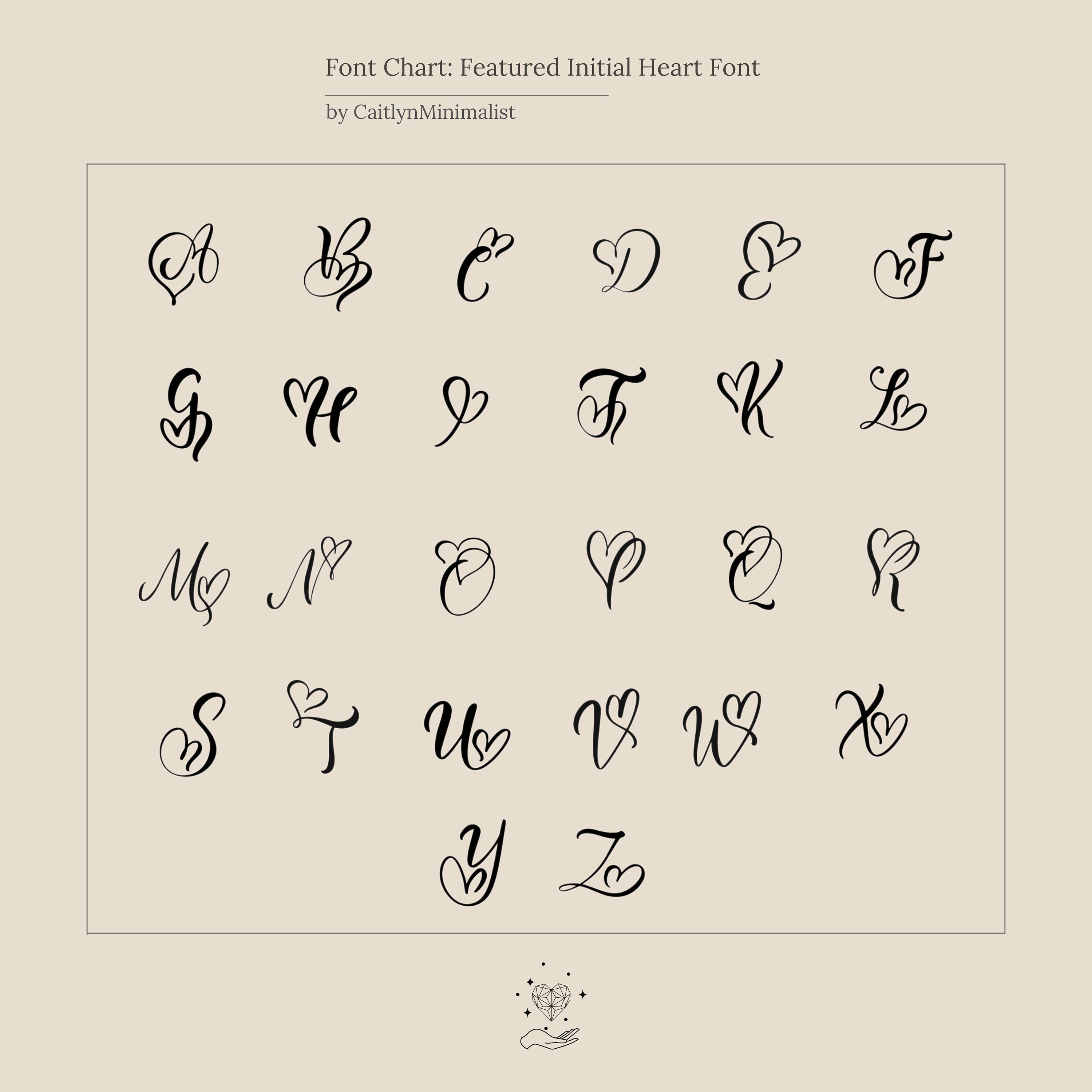 Initial Heart Necklace