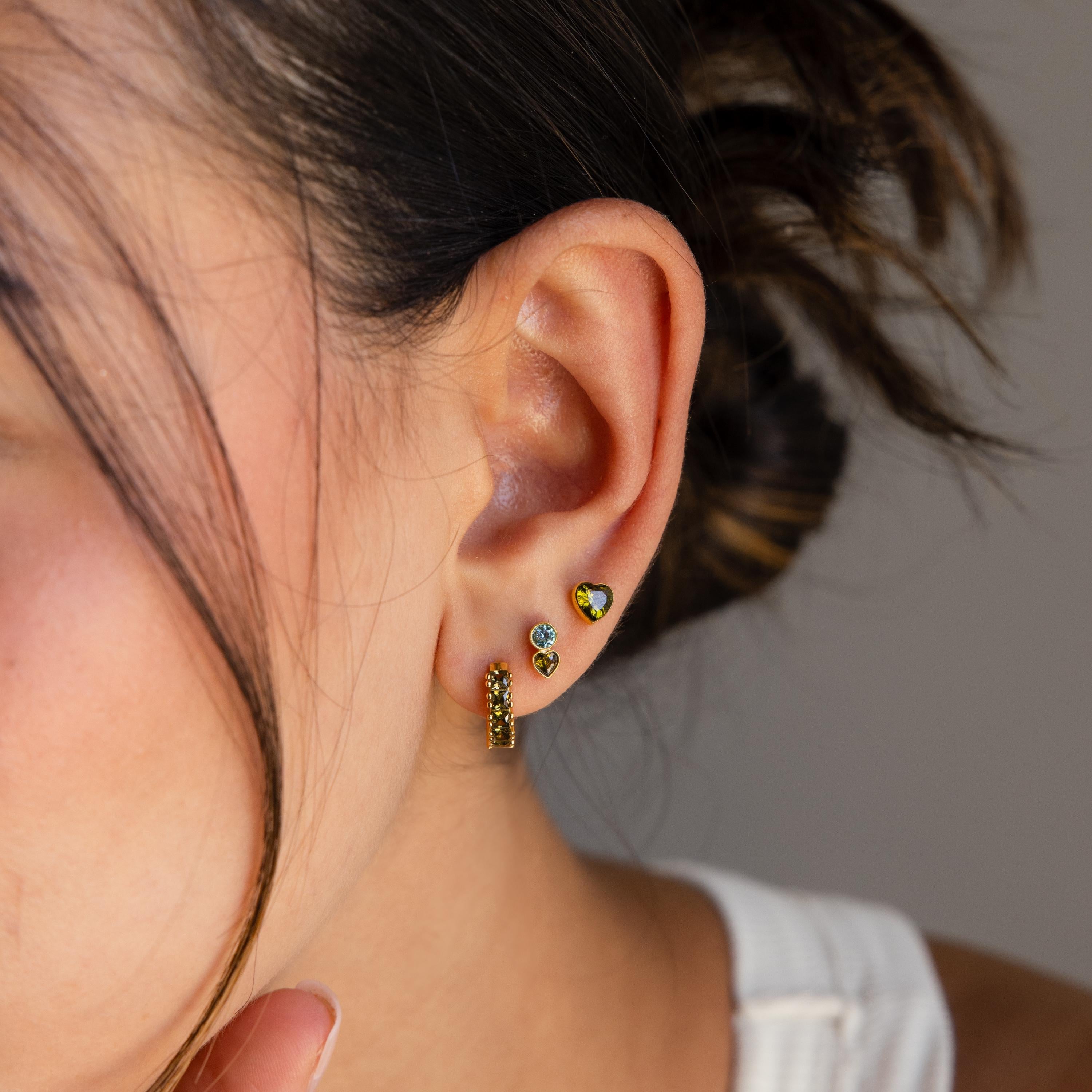 Toi et Moi Birthstone Studs