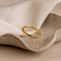 Engraved Tiny Name Ring