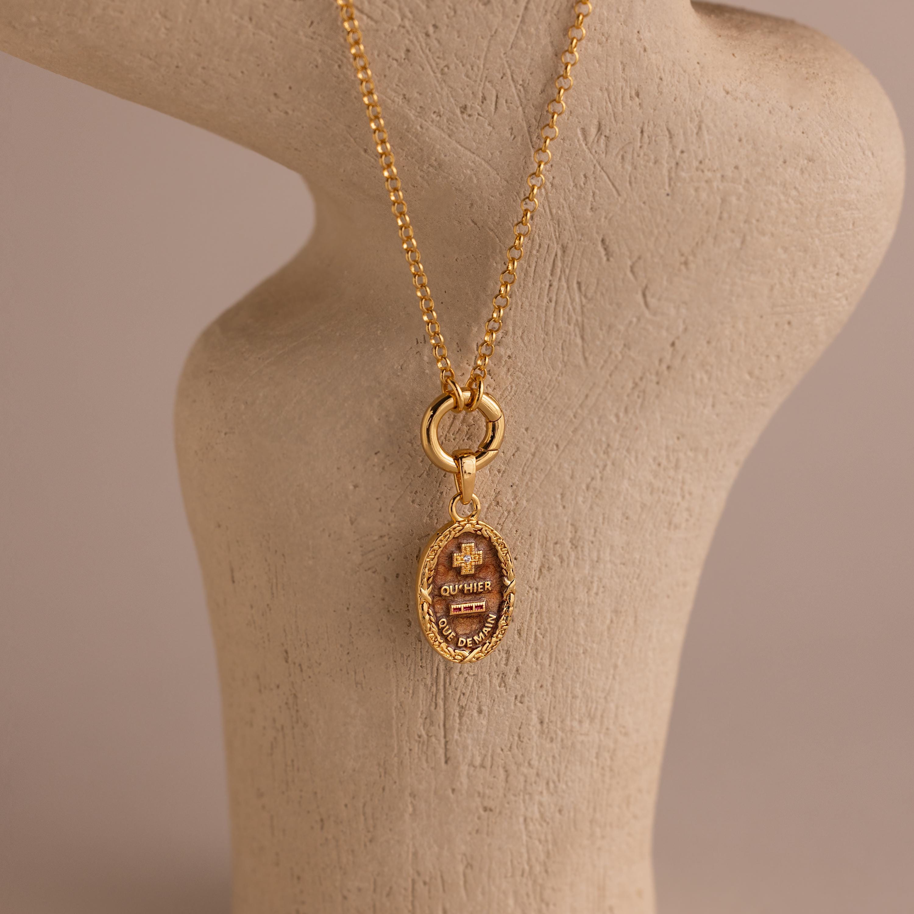 Love Poem Pendant Necklace