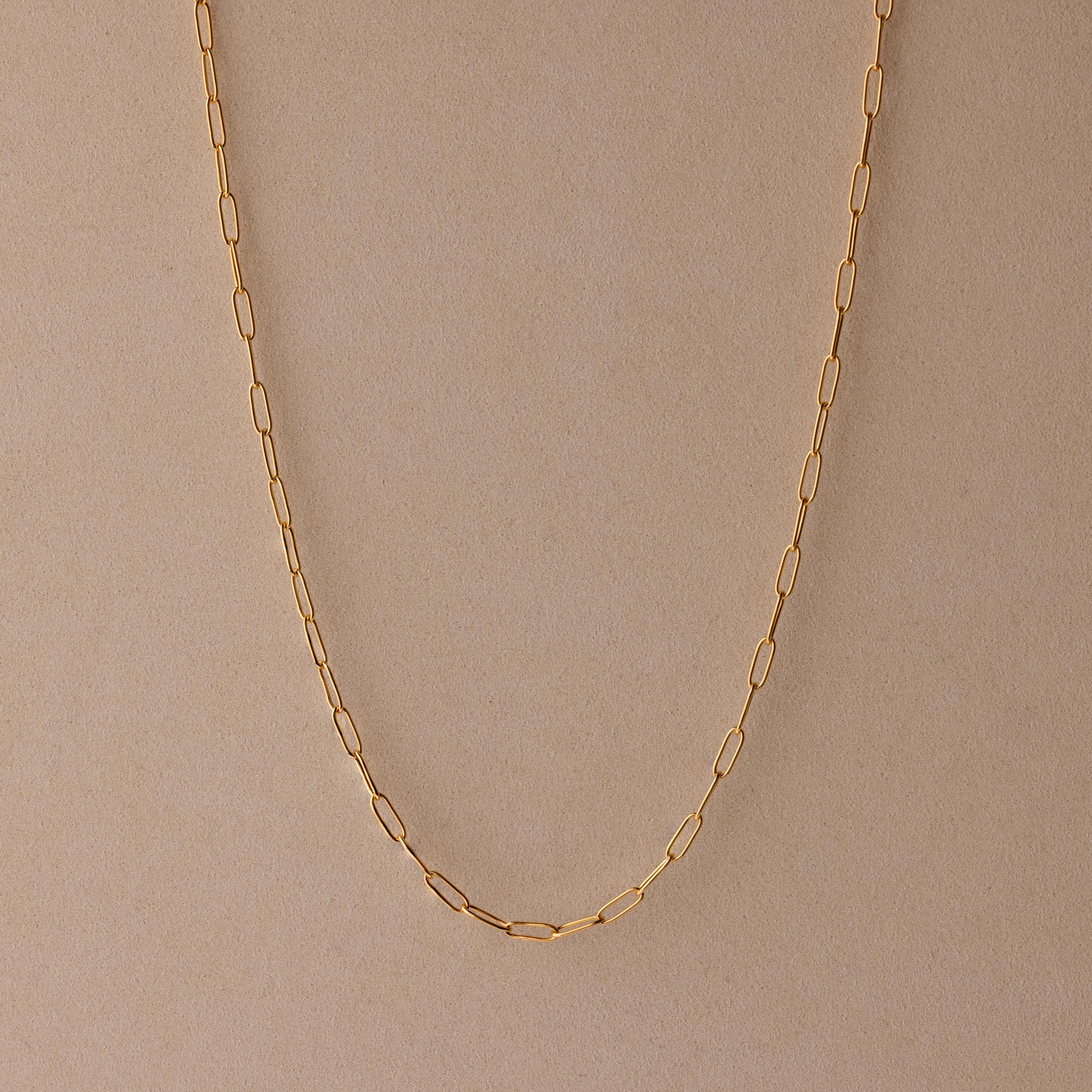 Paperclip Chain Necklace