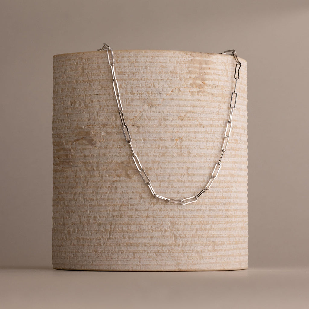 Bold Paperclip Chain Necklace