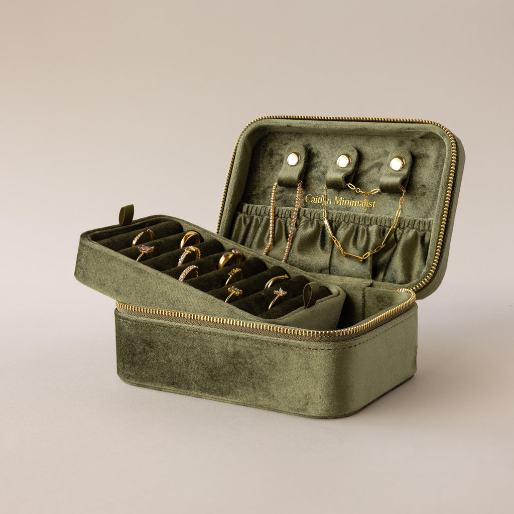 Rectangle Velvet Jewelry Box