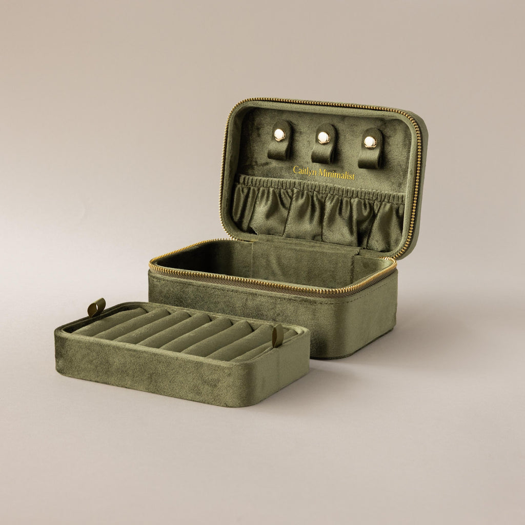 Rectangle Velvet Jewelry Box