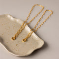Paperclip Clasp Necklace