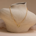 Diamond Tennis Clasp Necklace