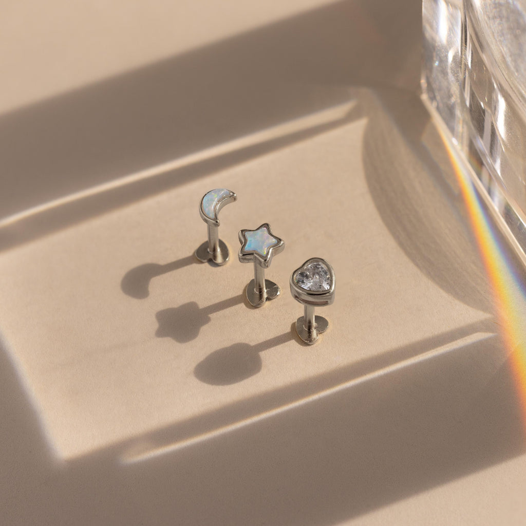 Celestial Flat Back Stud Set