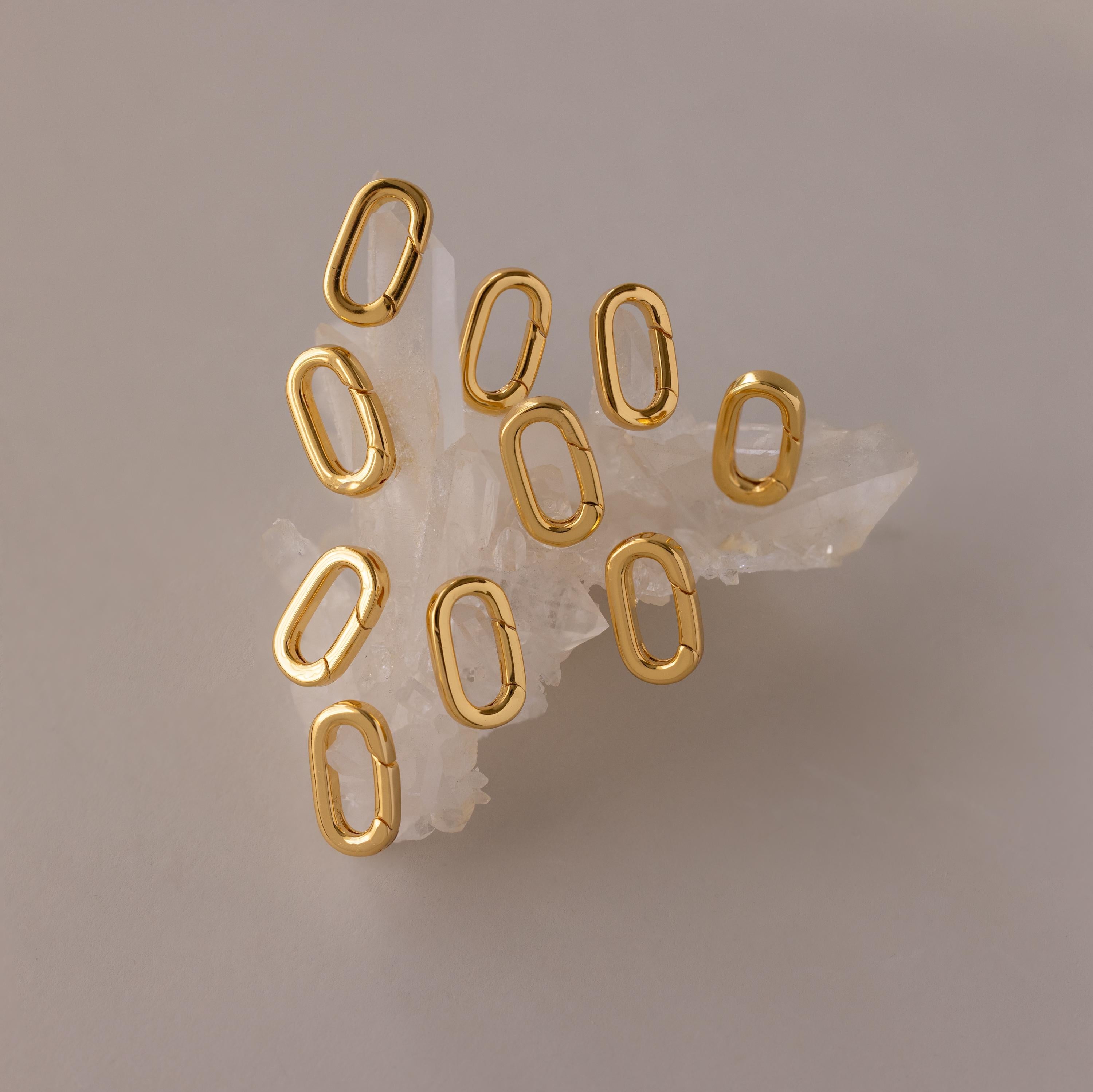 Multipurpose Charm Hoop Clasp Set