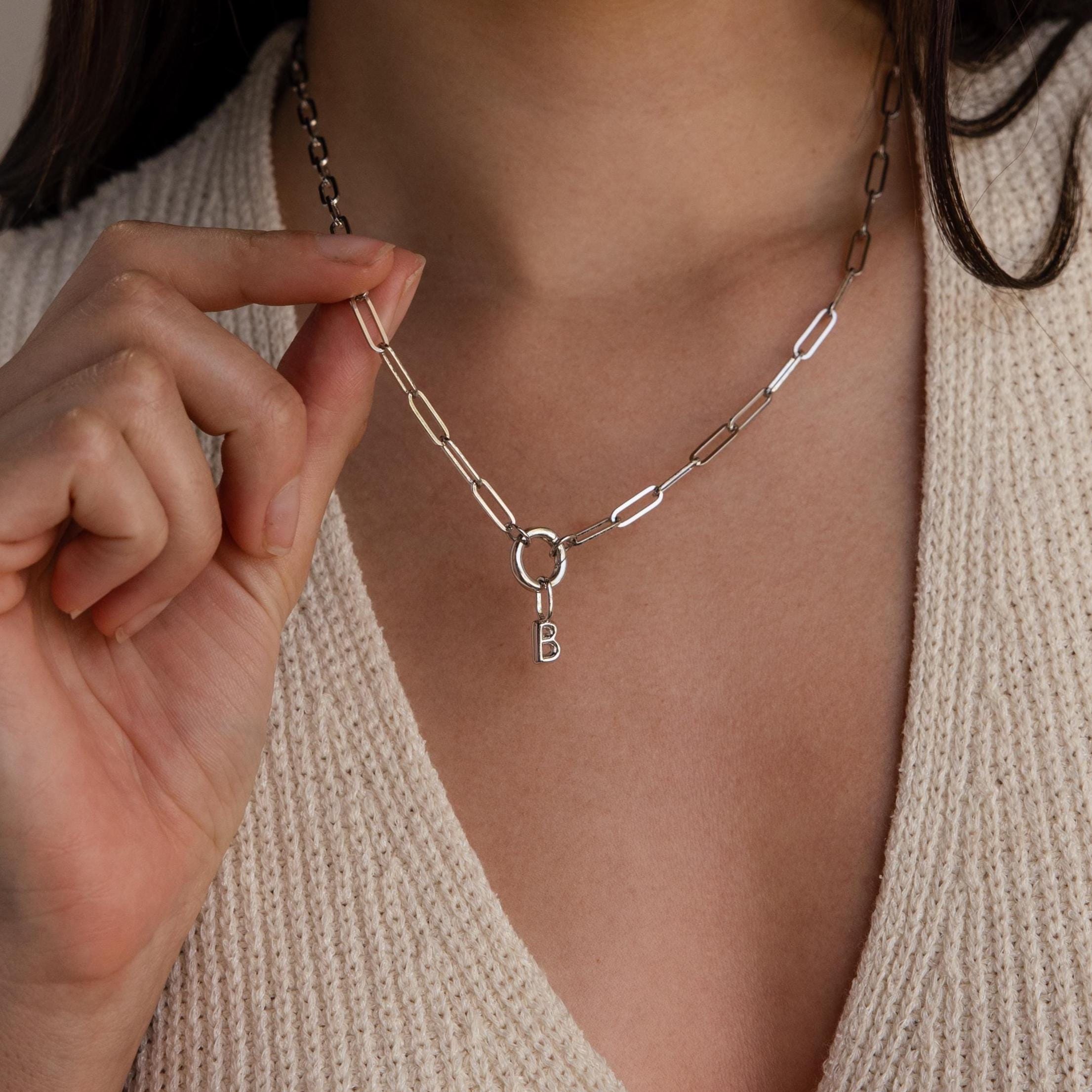 Bubble Letter Charm