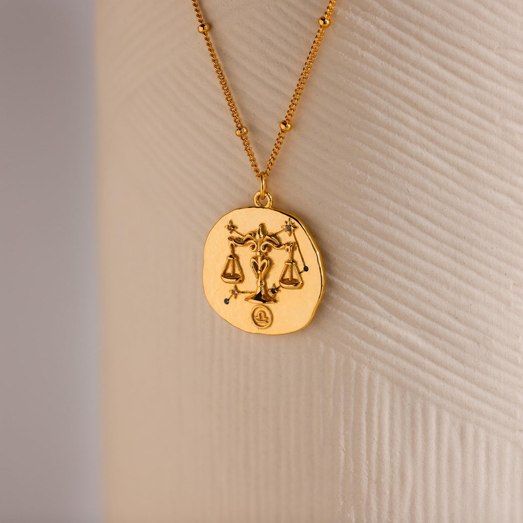 Zodiac Coin Necklace