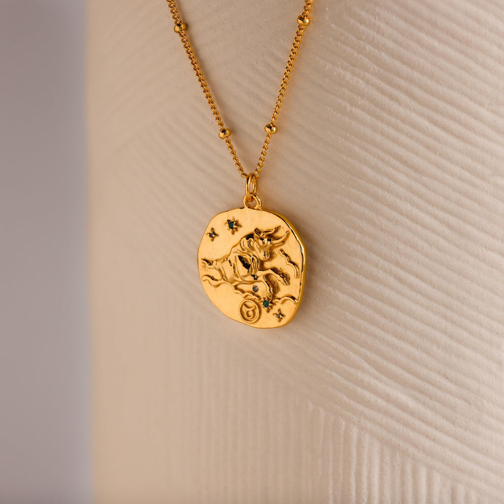 Zodiac Coin Necklace