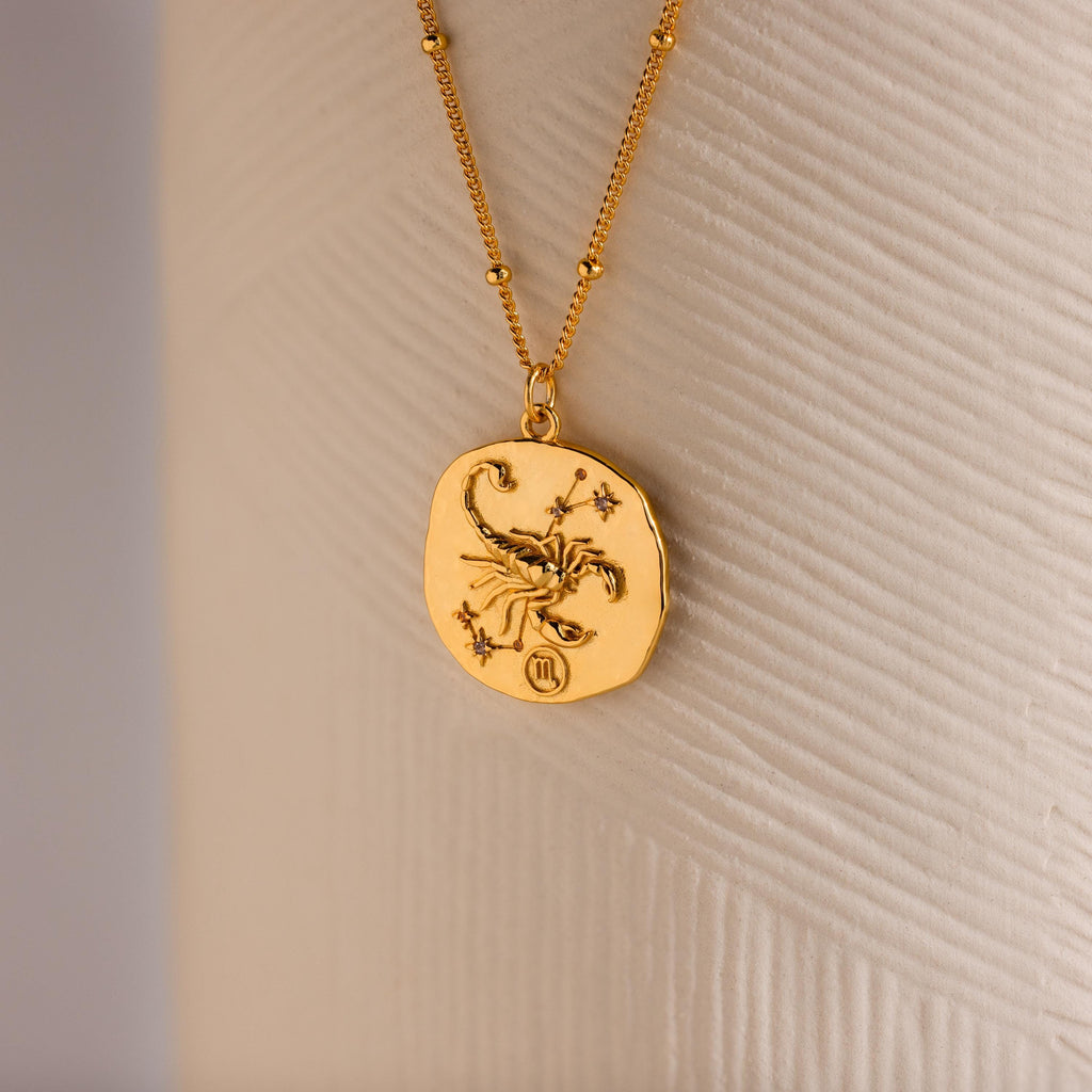 Zodiac Coin Necklace