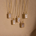 Pearl Zodiac Birthstone Necklace