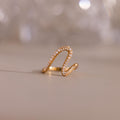 Pave Wave Ring
