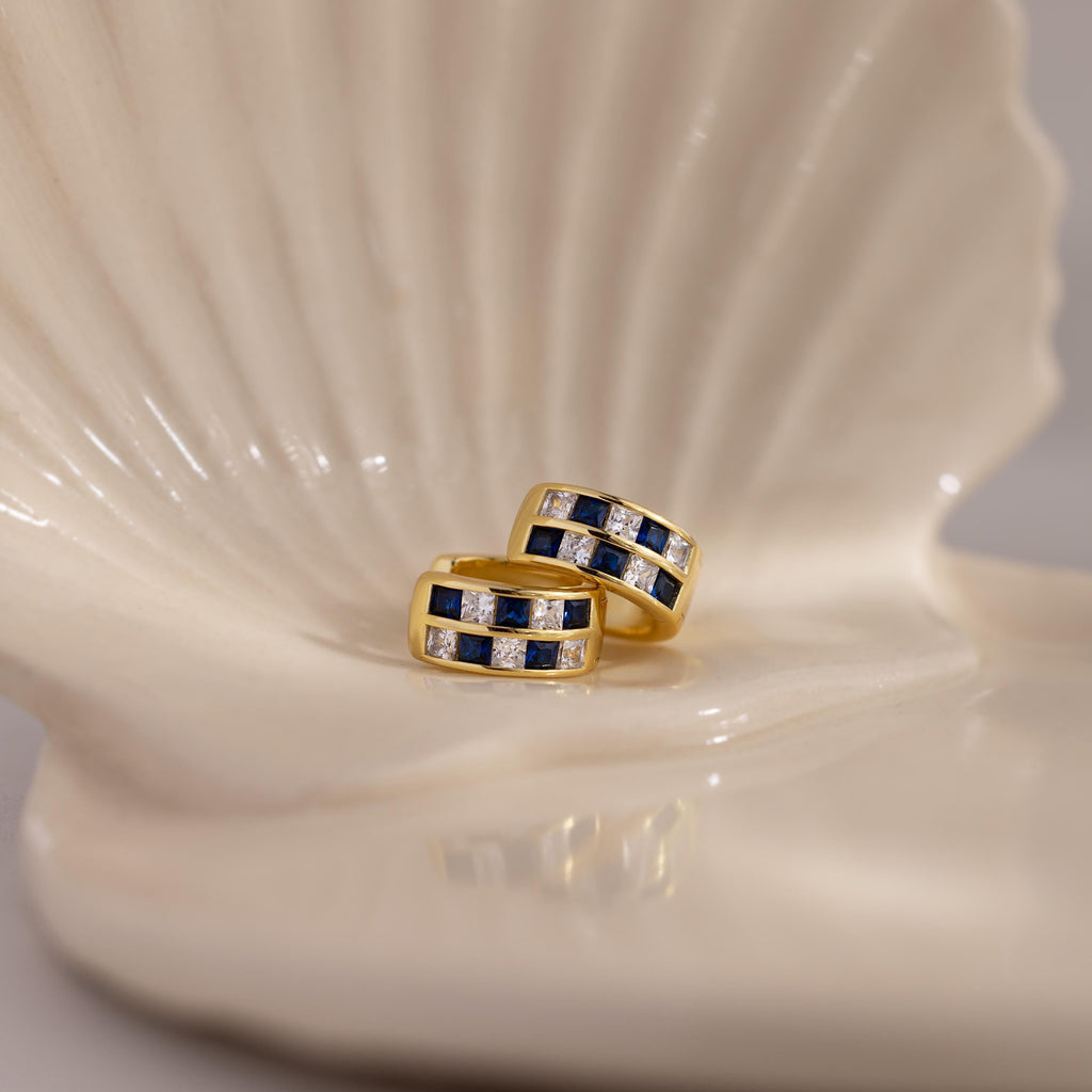 Royal Blue Checkered Huggies