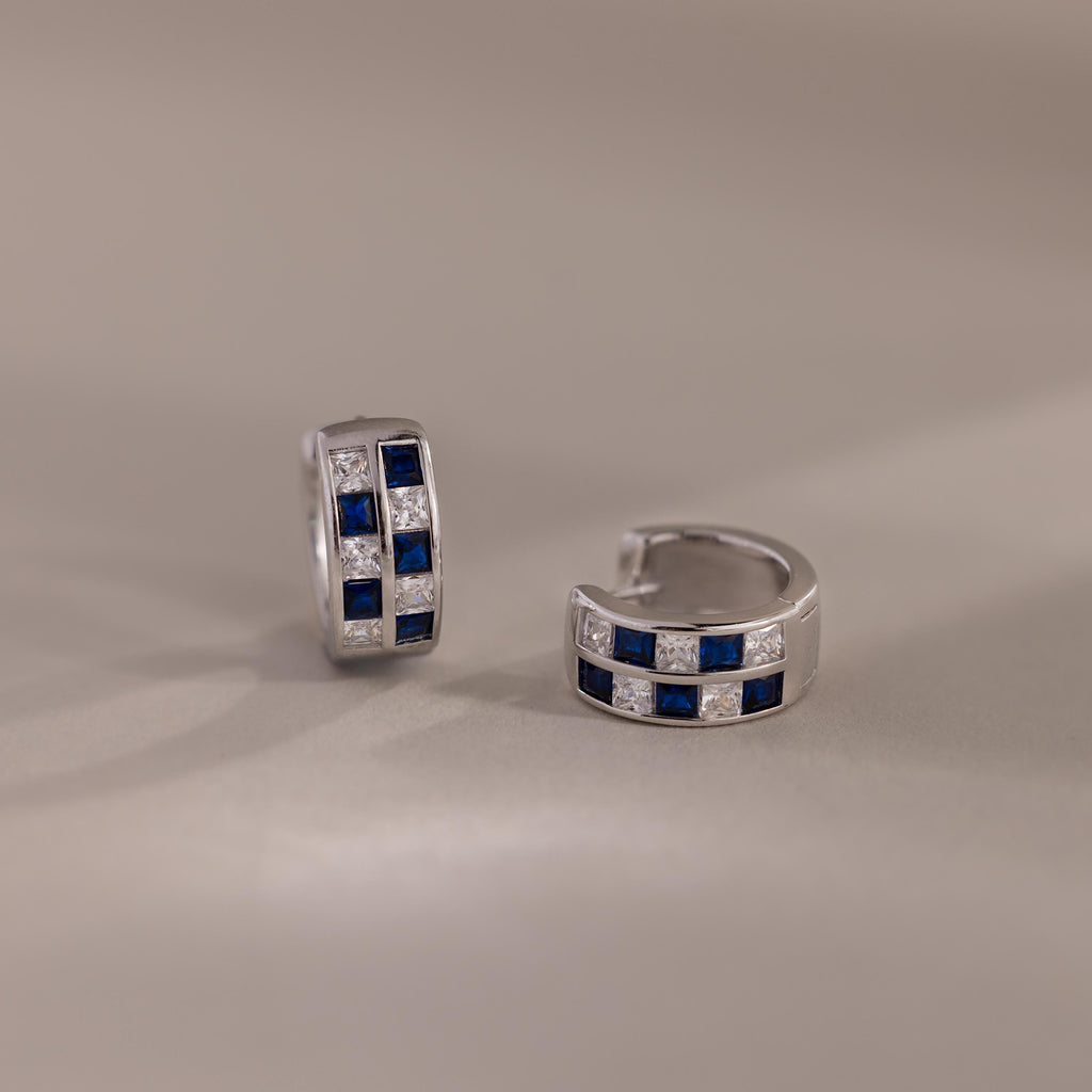 Royal Blue Checkered Huggies