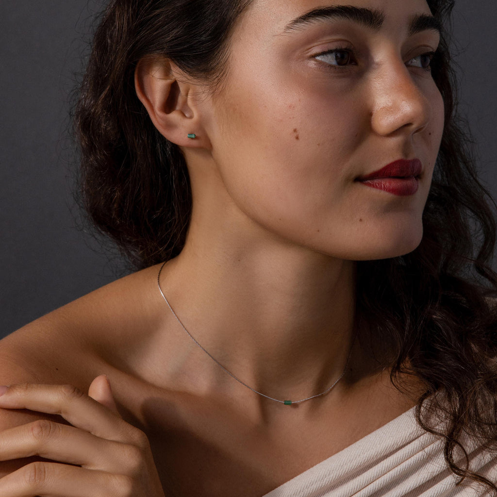 Jade Bar Jewelry Set