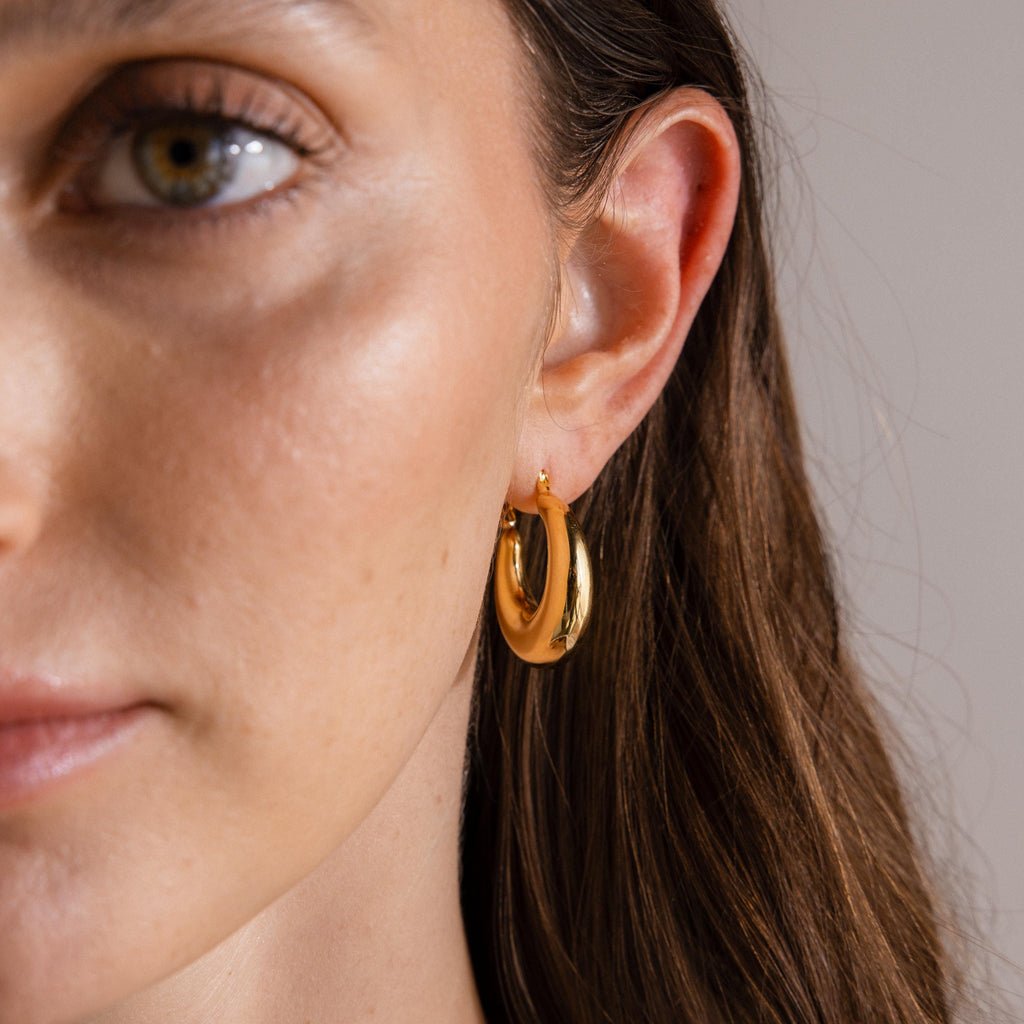 Sculpted Hoops