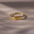 Hand & Footprint Signet Ring
