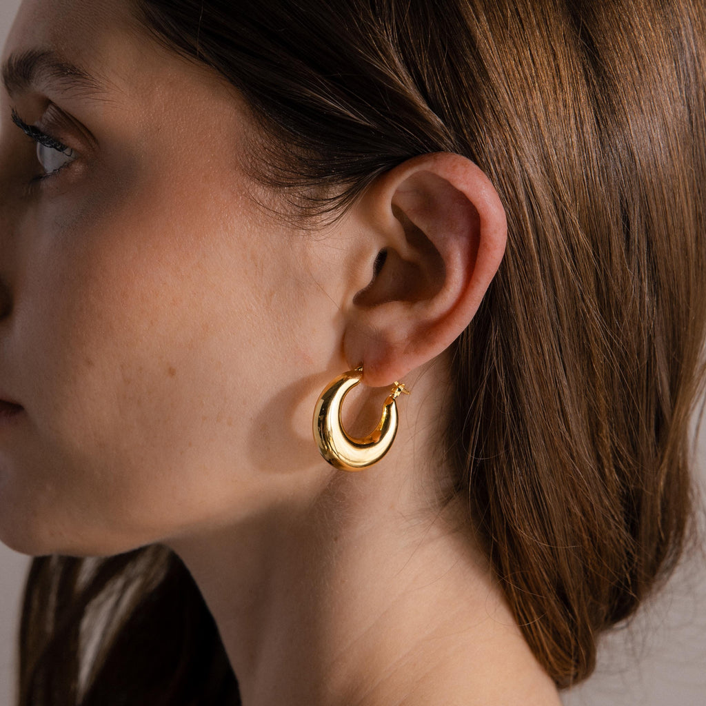 Sculpted Hoops