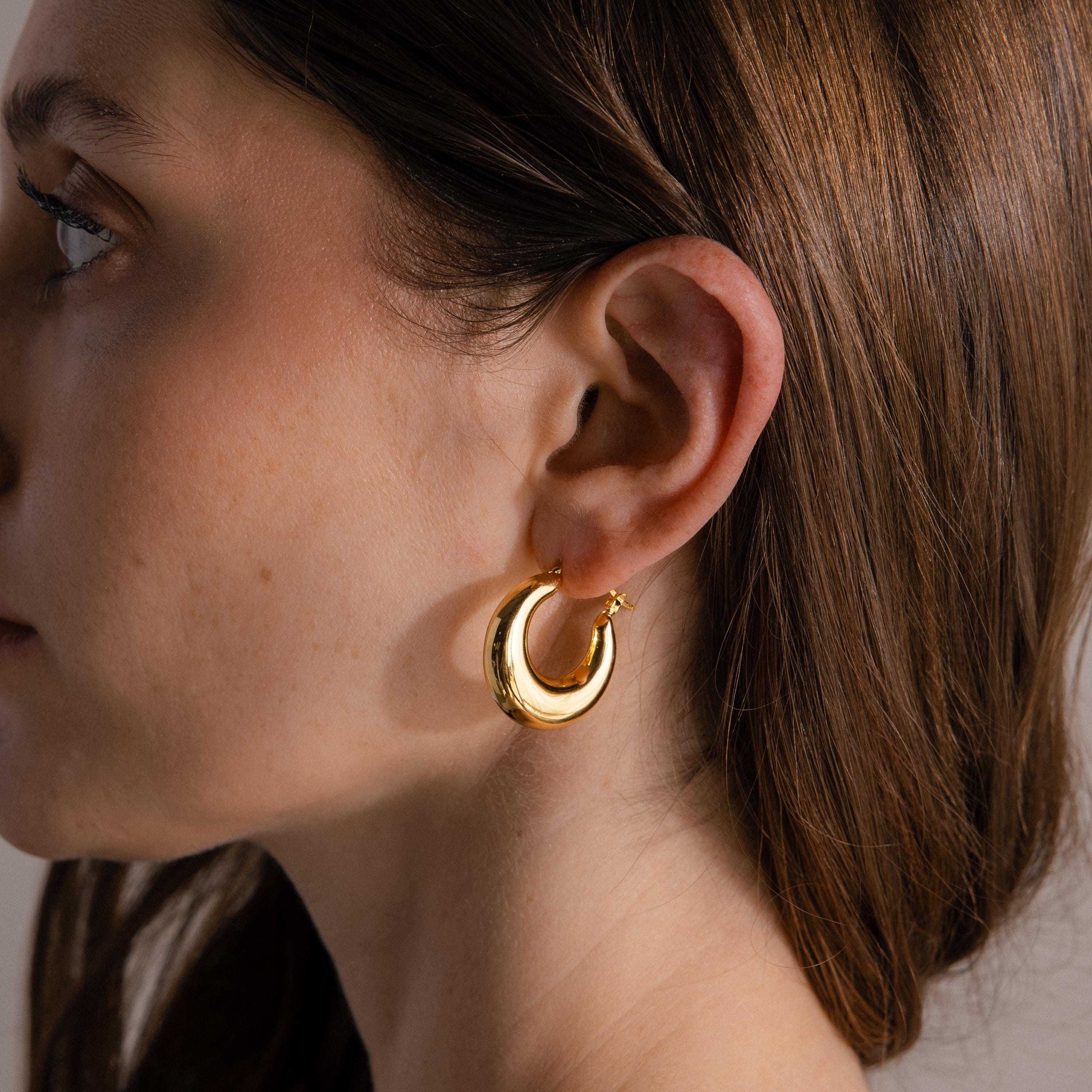 Sculpted Hoops