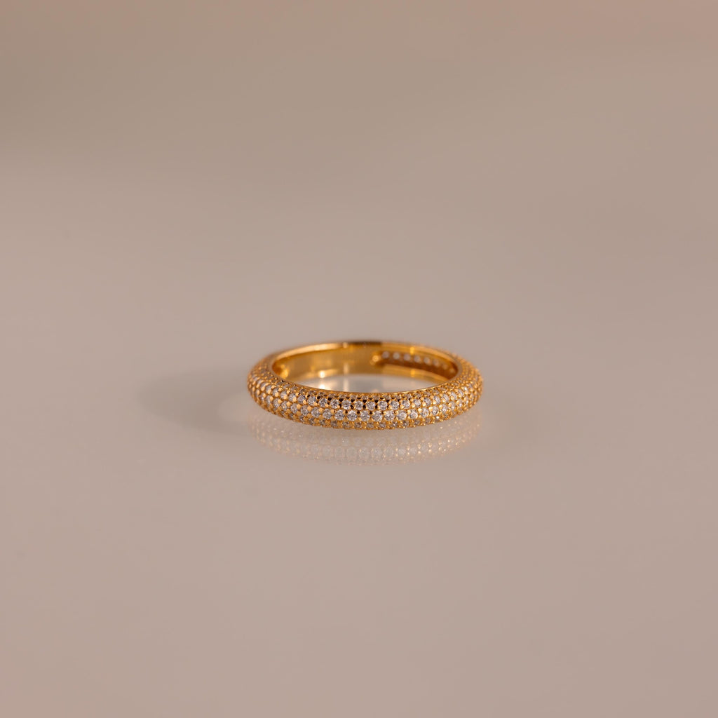 Pave Stacking Rings