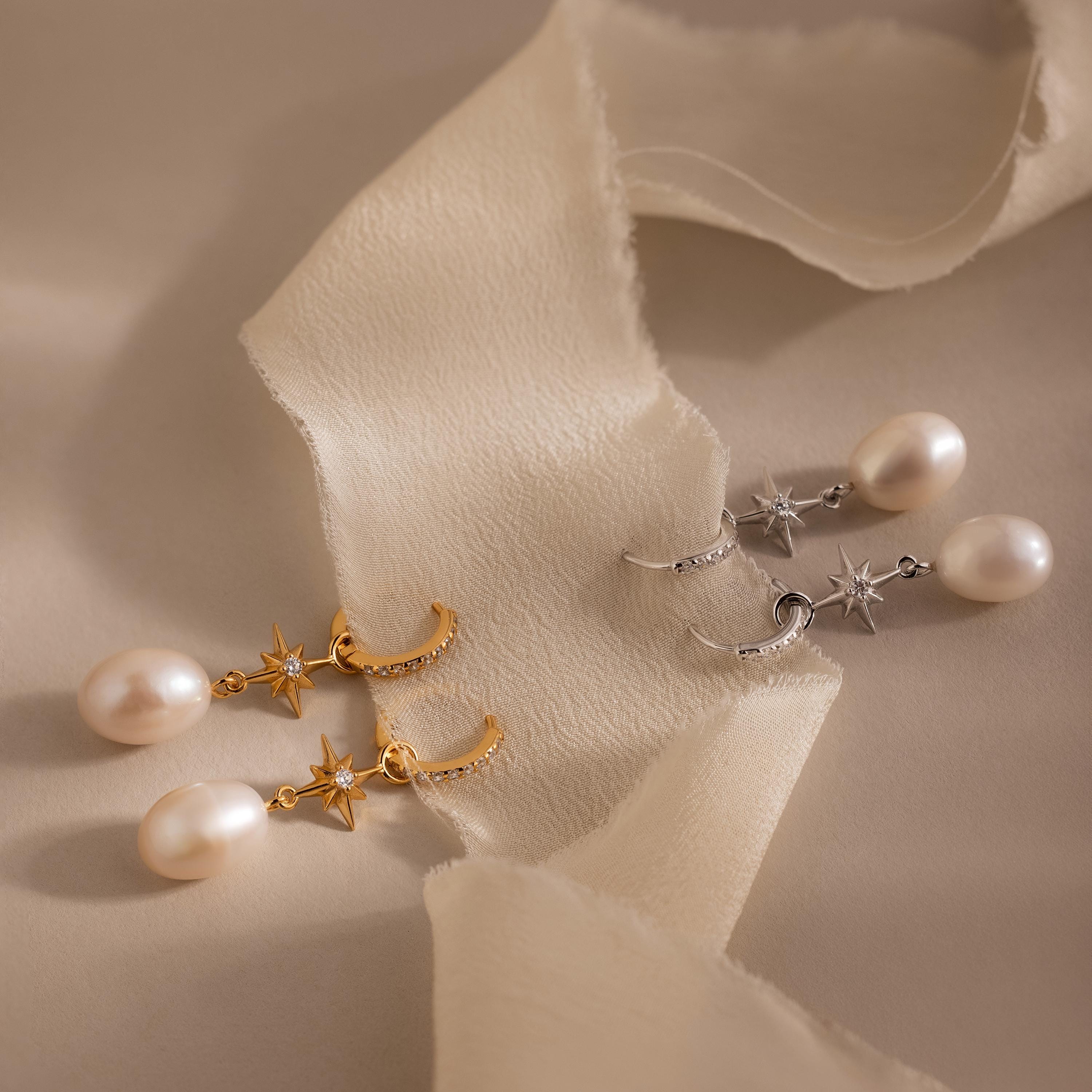 North Star Pearl Hoops