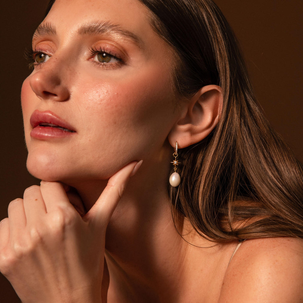 North Star Pearl Hoops