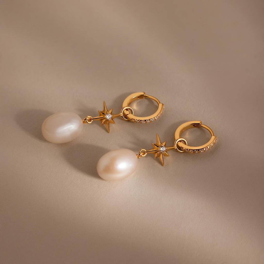 North Star Pearl Hoops