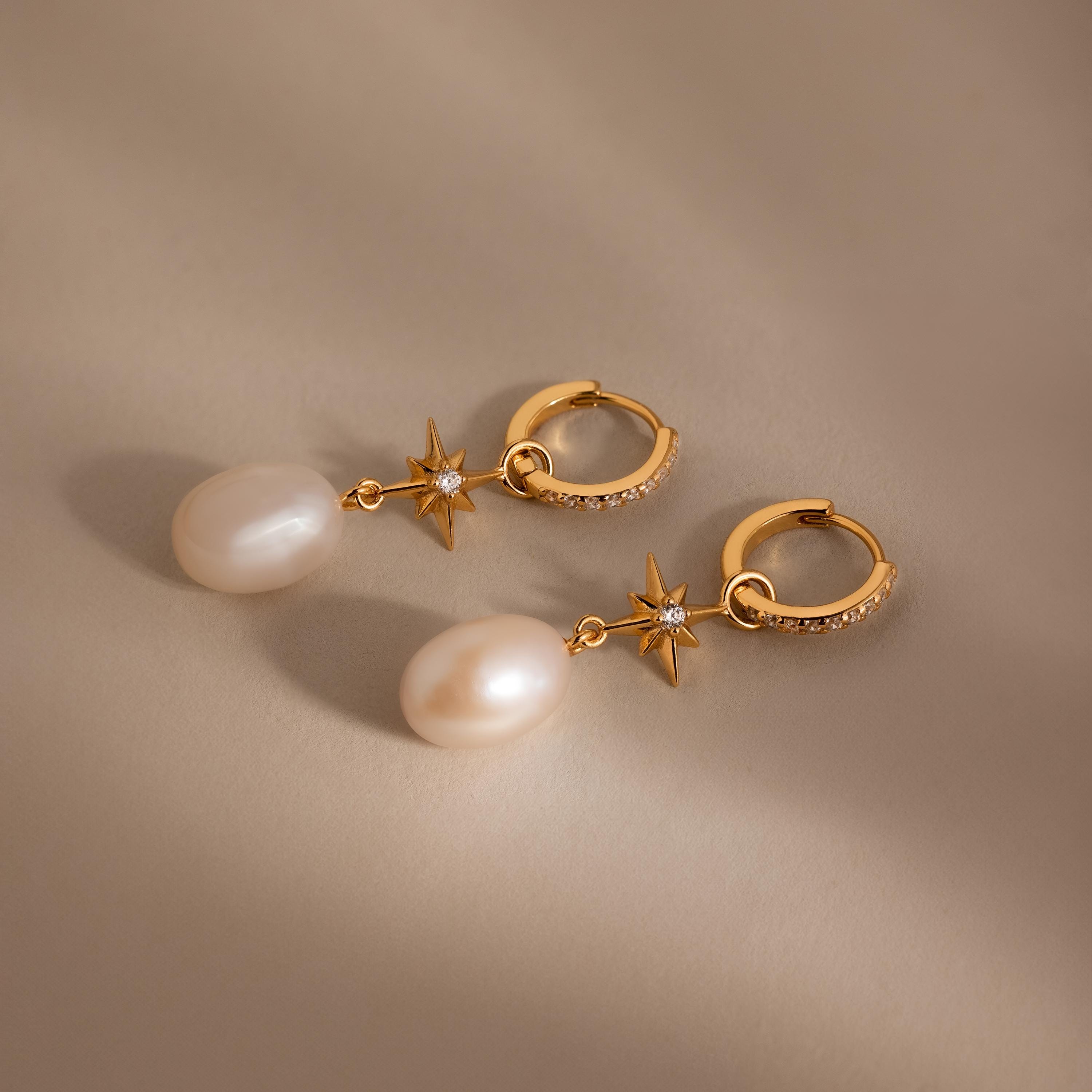 North Star Pearl Hoops