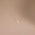 Tiny Pearl Dot Necklace
