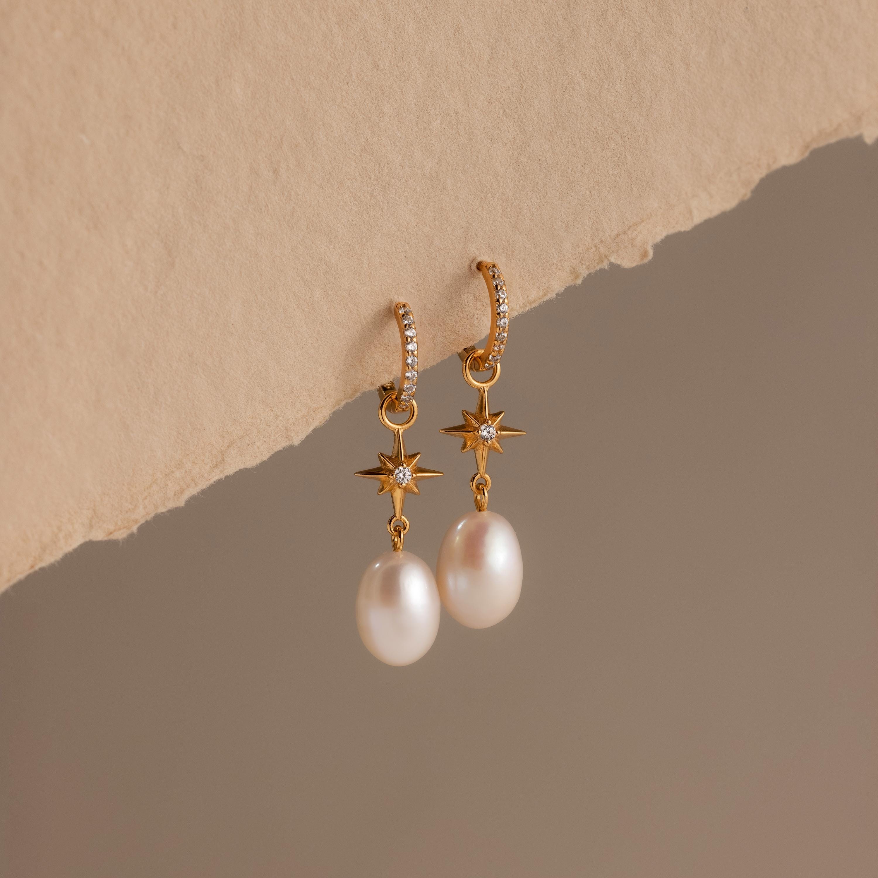 North Star Pearl Hoops