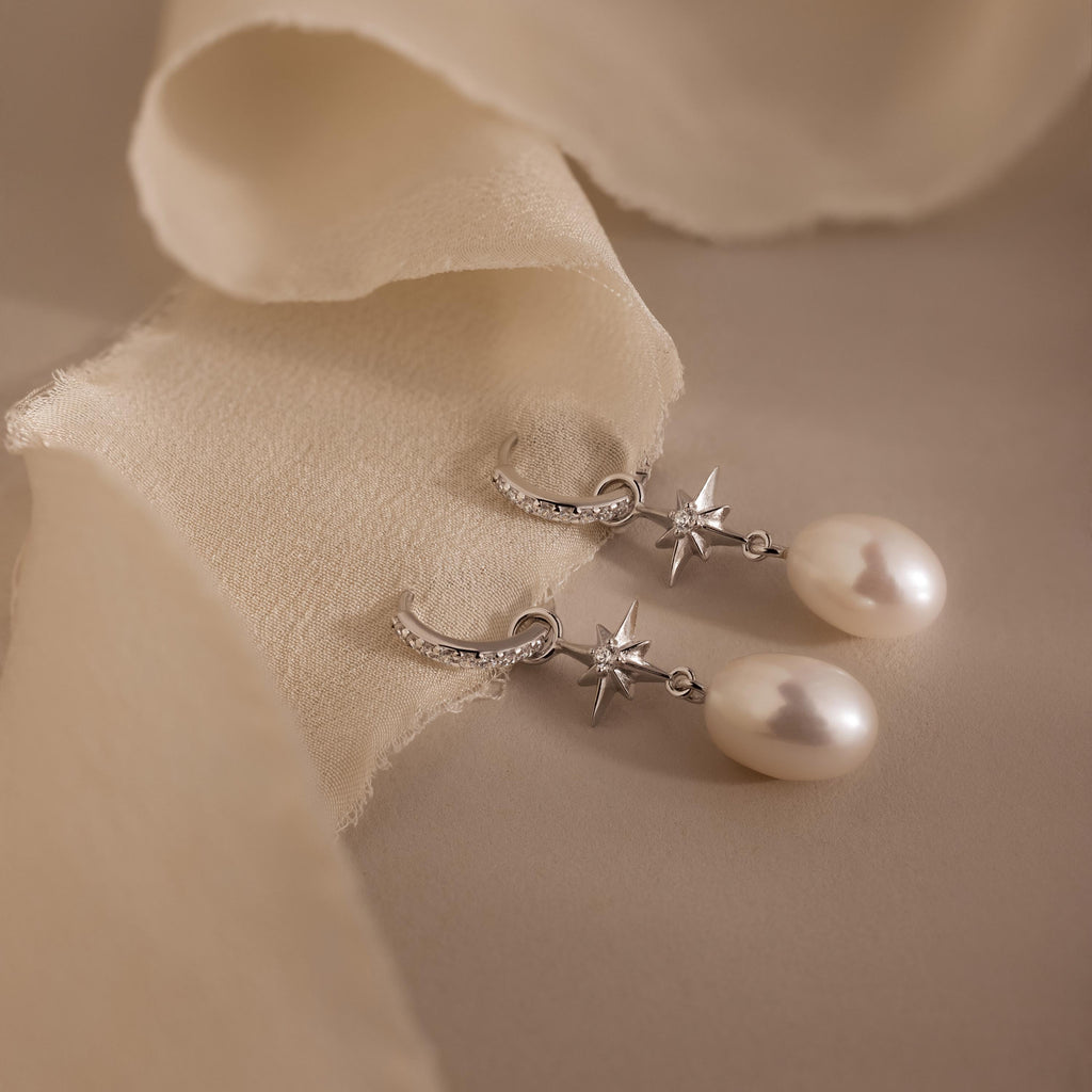North Star Pearl Hoops