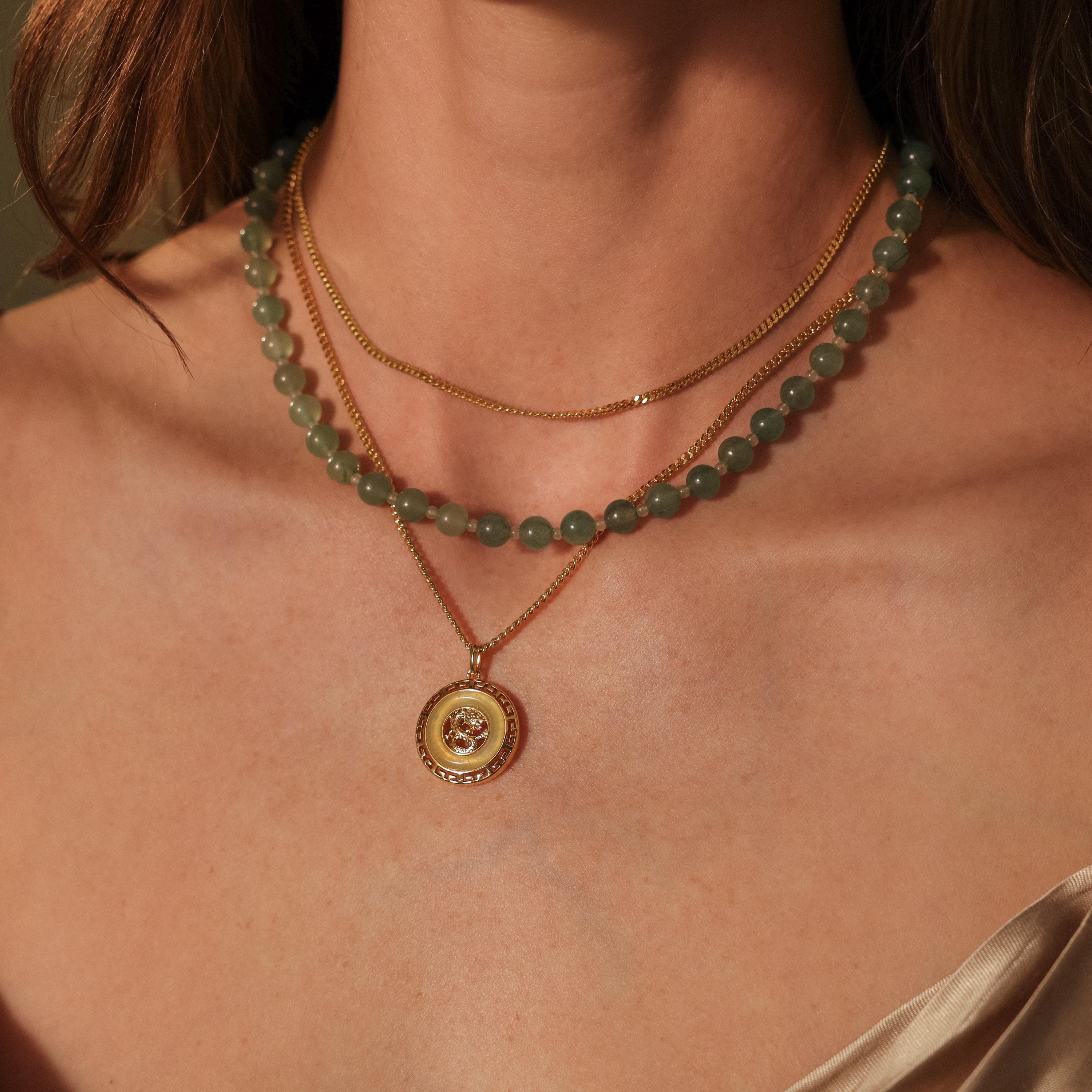 Aventurine Choker Necklace