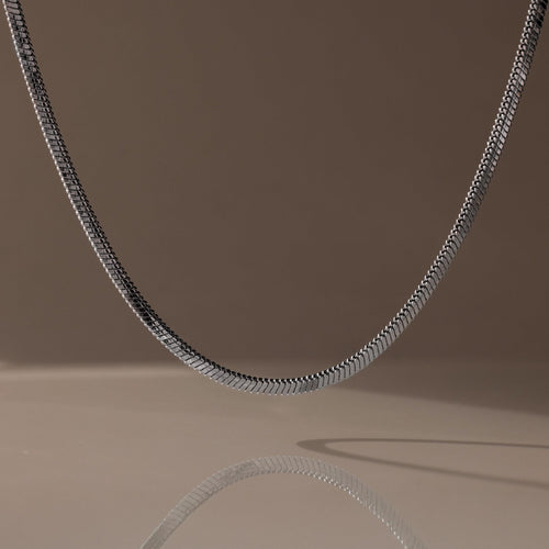 Bold Snake Chain Necklace