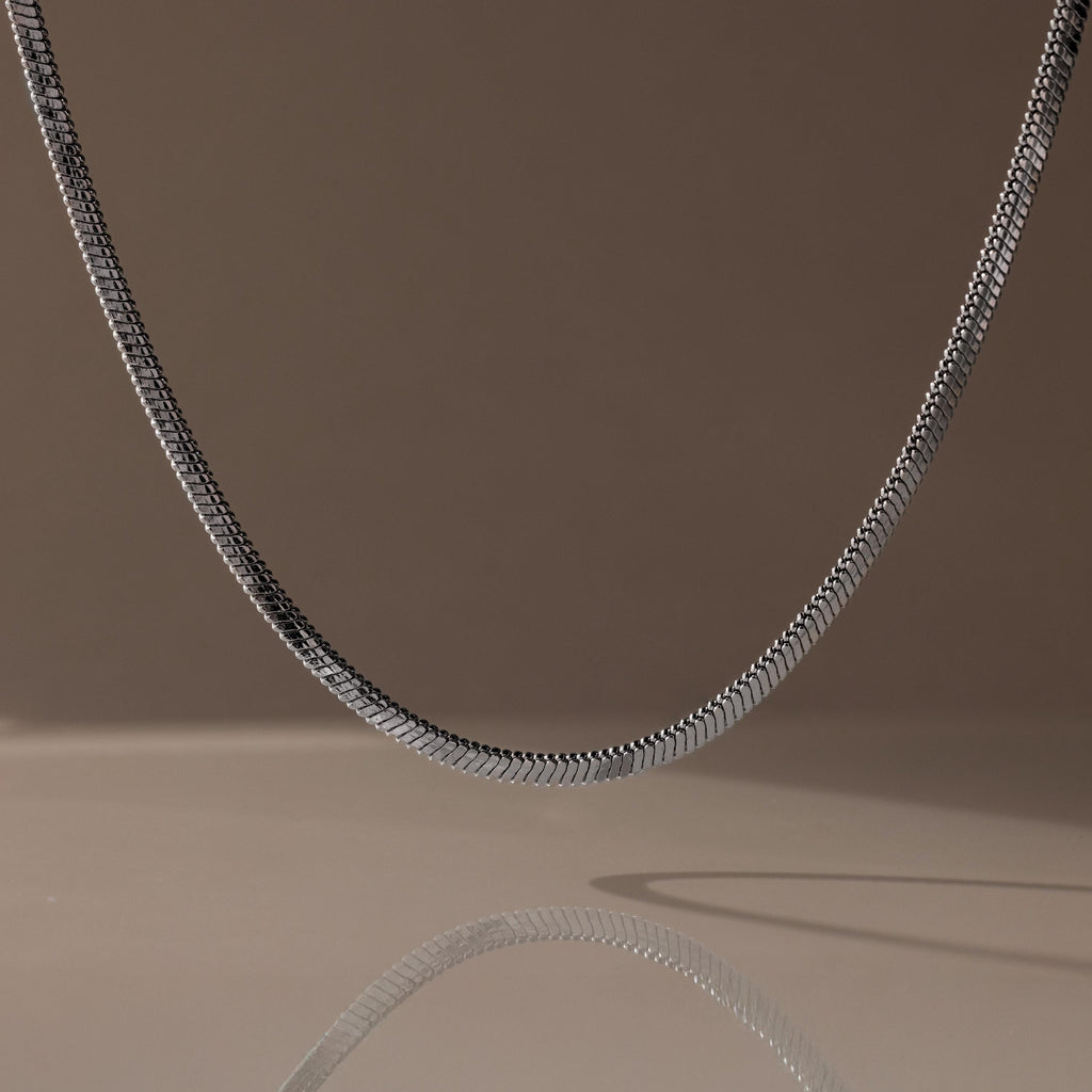 Bold Snake Chain Necklace
